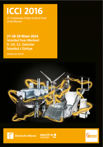 Enerji ve Çevre Fuarı ve Konferansı ICCI 2016 @ İstanbul Fuar Merkezi | İstanbul | Türkiye