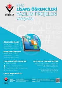 TÜBİTAK 2242 Lisans Öğrencileri Yazılım Projeleri Yarışması