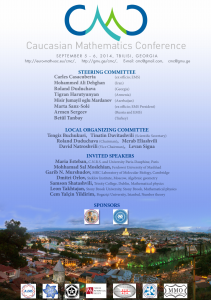 Kafkas Matematik Konferansı – CMC II @ Yüzüncü Yıl Üniversitesi | Van | Türkiye