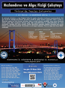 HIZLANDIRICI VE ALGIÇ FİZİĞİ ÇALIŞTAYI @  Marmara & Boğaziçi Üniversiteleri | İstanbul | Türkiye