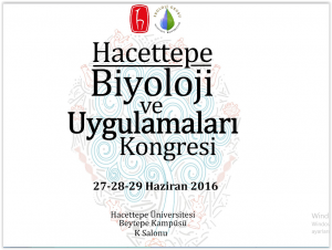 Hacettepe Biyoloji ve Uygulamaları Kongresi @ Hacetepe Üniversitesi | Ankara | Türkiye