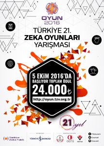 TÜRKİYE ZEKA OYUNLARI YARIŞMASI