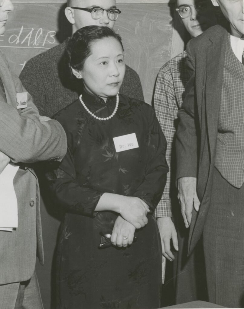 Chien-Shiung Wu 1958 yılında çekilmiş portre fotoğrafı