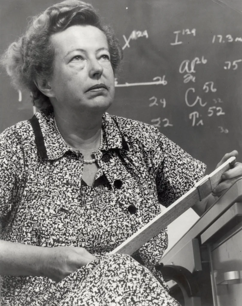 Maria Goeppert Mayer portresi