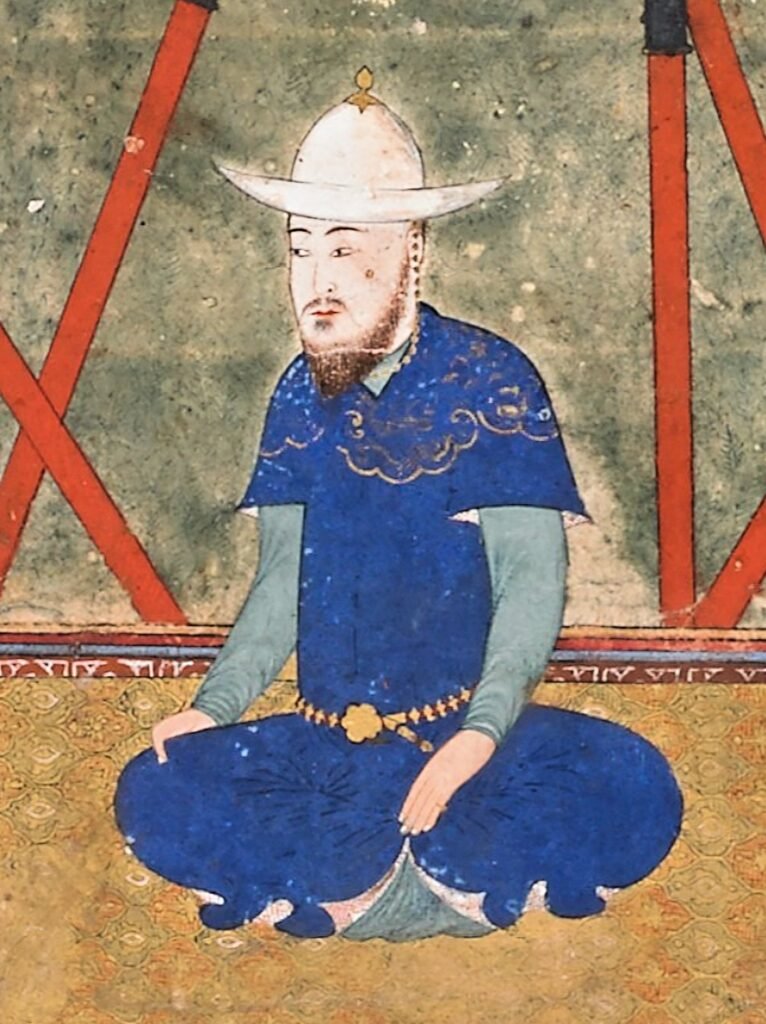 Timurlu döneminden bir minyatürde Uluğ Bey